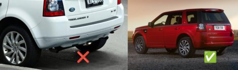 Land Rover Freelander II 2006-2014 рр. Бризковики Premium (для Sport Edition, 4 шт) фото 3