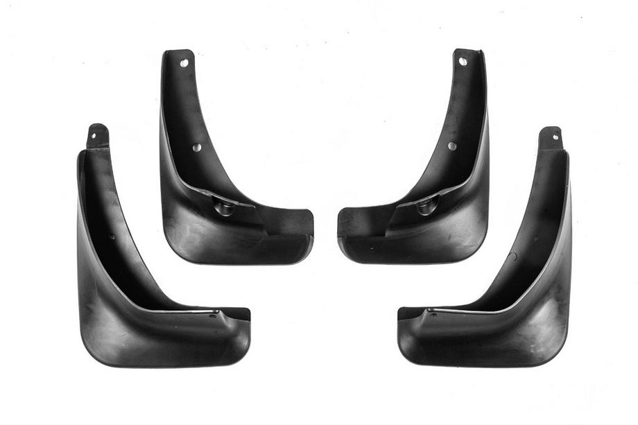 Nissan Micra K13 2011-2016 рр. Бризковики Premium (4 шт) Image