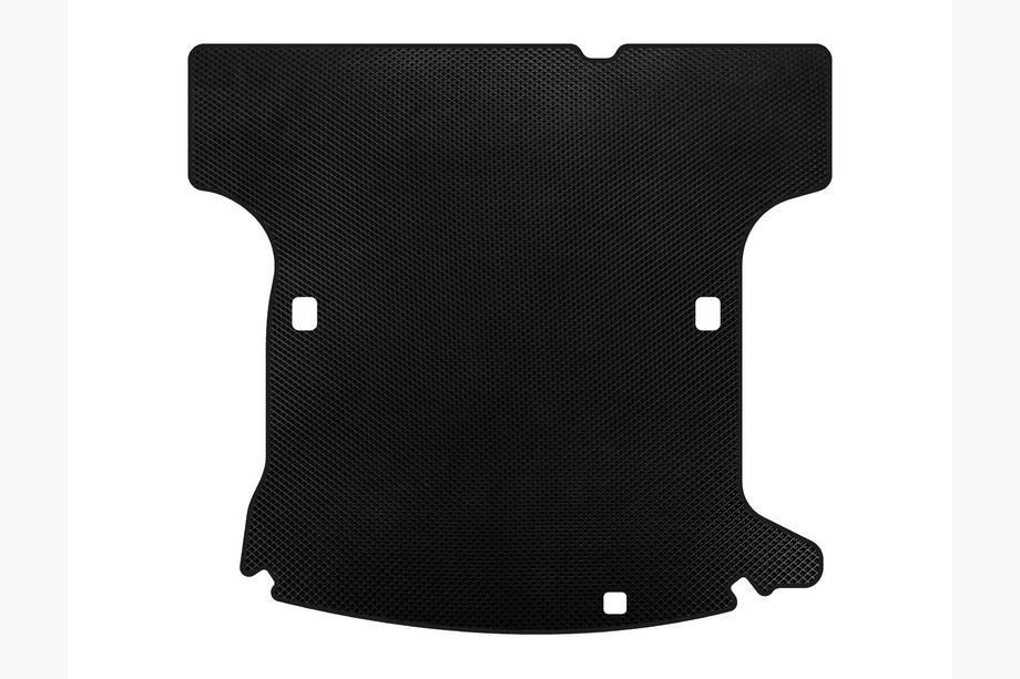 Renault Logan I 2005-2008 рр. Килимок в багажник (2005-2009, SW, 5-ти місний, Чорний) Image