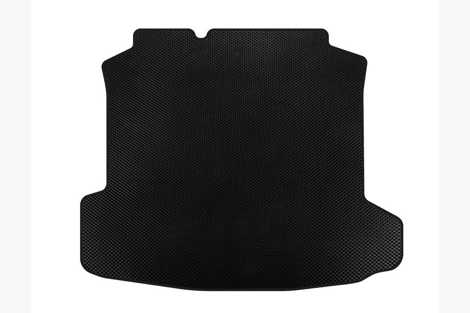 Volkswagen Polo 2010-2017 рр. Килимок в багажник (SD, Чорний) Image