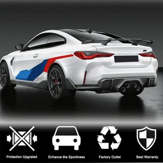 Накладки на задній бампер Flap V2 (для G82/G83) BMW 4 серія G22/23/26 2020- рр. фото 3