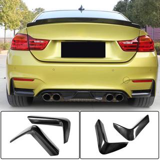 Накладки на задній бампер Flap (для F80, Карбон) BMW 3 серія F30/F31 2012-2019 рр. фото 1