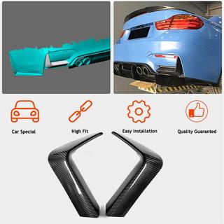 Накладки на задній бампер Flap (для F80, Карбон) BMW 3 серія F30/F31 2012-2019 рр. фото 2