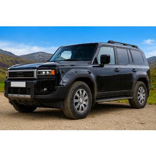 Рейлінги чорні OEM (Алюміній) Toyota Land Cruiser Prado 250 2023- рр. фото 1