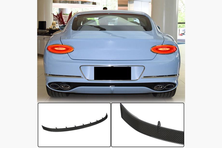 Bentley Continental GT 2018-2024 рр. Спойлер (Сухий карбон) Image