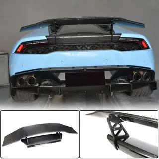 Спойлер (Сухий карбон) Lamborghini Huracan 2014- рр. фото 1