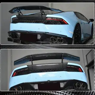 Спойлер (Сухий карбон) Lamborghini Huracan 2014- рр. фото 3