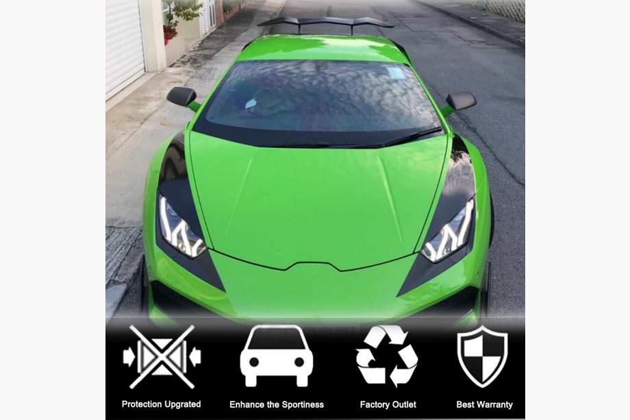 Lamborghini Huracan 2014- рр. Накладки на дзекрала (Карбон) Фото 2