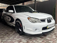 Subaru Impreza 2000-2007 рр. Передня лип накладка Niken Black (ABS) фото 6