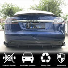 Tesla Model S 2012- рр. Дифузор заднього бампера V2 (2012-2016, Карбон) фото 5