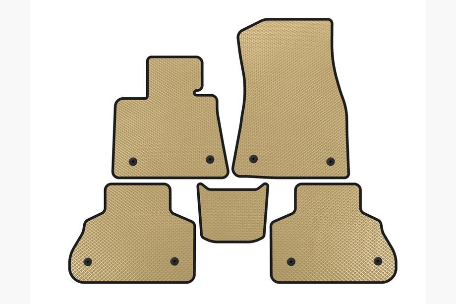 BMW X5 G05 2019- рр. Килимки EVA (Бежевий) Image