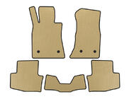 Cadillac ATS 2012-2019 рр. Килимки EVA (SD, Бежевий) фото 1