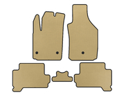 Fiat 500/500L 2013-2022 рр. Килимки EVA (HB, Електро, Бежевий) фото 1