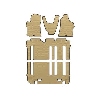 Килимки EVA (повний салон, Бежевий) Hyundai H300, H1, Starex 2008-2020 рр.