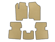 Hyundai Sonata NF 2004-2009 рр. Килимки EVA (Бежевий) фото 1