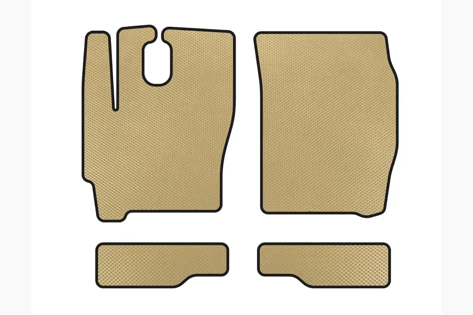 Iveco Eurocargo 2002-2008 рр. Килимки EVA (Бежевий) Image