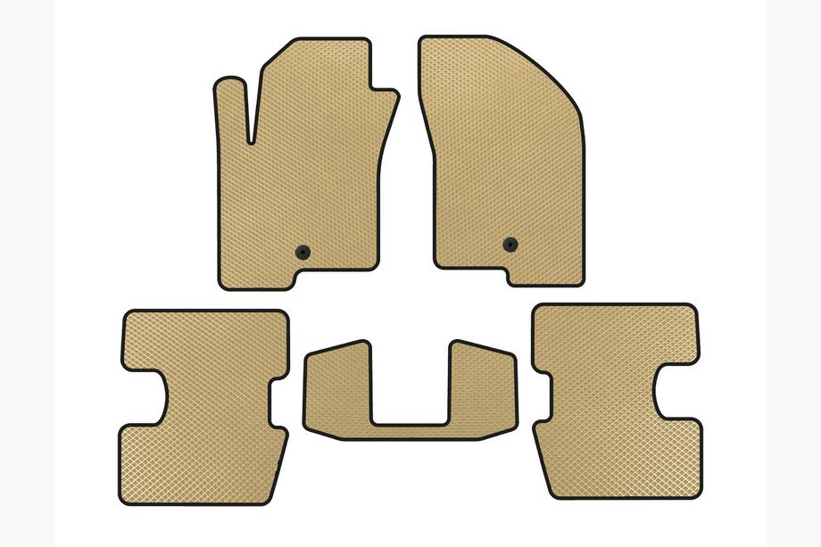 Jeep Patriot 2007-2016 рр. Килимки EVA (Бежевий) Image