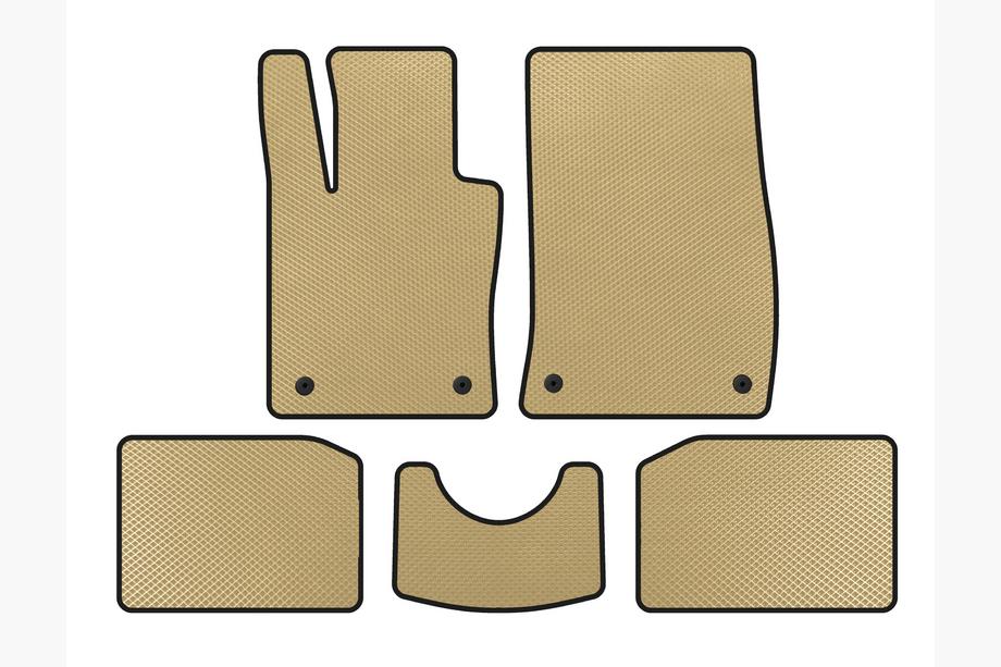 Mini Countryman R60 2010-2017 рр. Килимки EVA (комплектація SD, Бежевий) Image