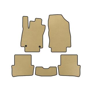 Килимки EVA (2012-2016, HB, 5-ти дверний, Бежевий) Renault Clio IV 2012-2019 рр.