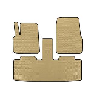 Килимки EVA (2 ряди, 7-ми місний, Бежевий) Renault Espace 2002-2014 рр.