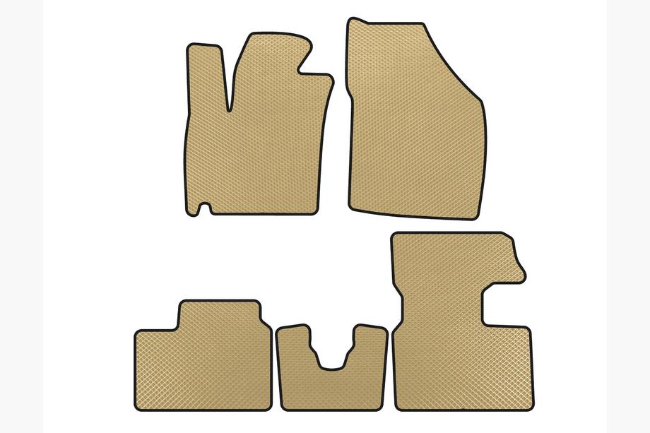 Suzuki Ignis 2016- рр. Килимки EVA (2016-2020, HB, Бежевий) Image