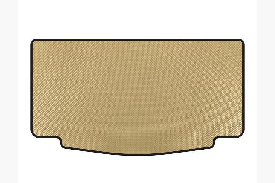 Hyundai I-10 2014-2017 рр. Килимок в багажник EVA (HB, Бежевий) Image