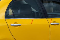 Зовнішня окантовка стекол (4 шт, нерж.) фото 1