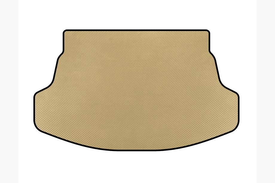 Lexus UX 2018- рр. Килимок в багажник EVA (Гібрид, Бежевий) Image
