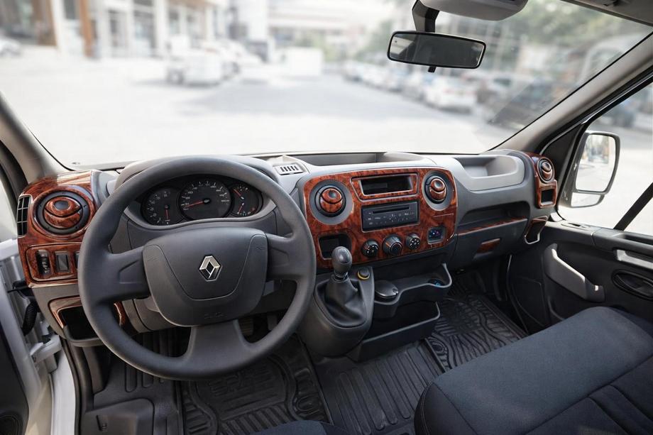 Renault Master 2011-2023 рр. Накладки на панель (мала комплектація) Image
