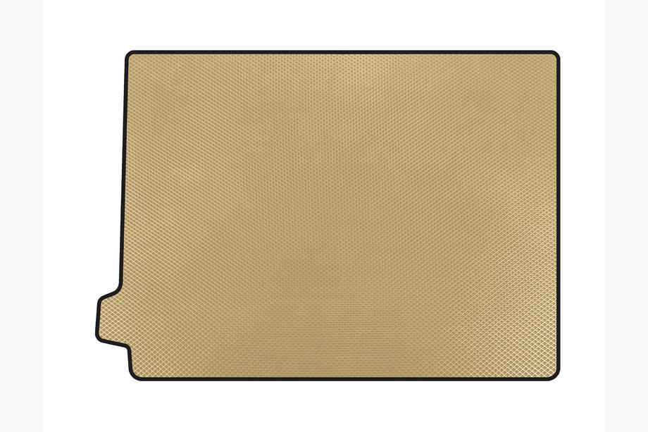 Peugeot 5008 2016-2023 рр. Килимок в багажник EVA (2016-2020, Бежевий) Image