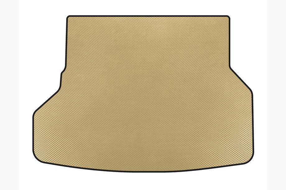 Toyota Highlander 2008-2013 рр. Килимок в багажник EVA (Бежевий) Image