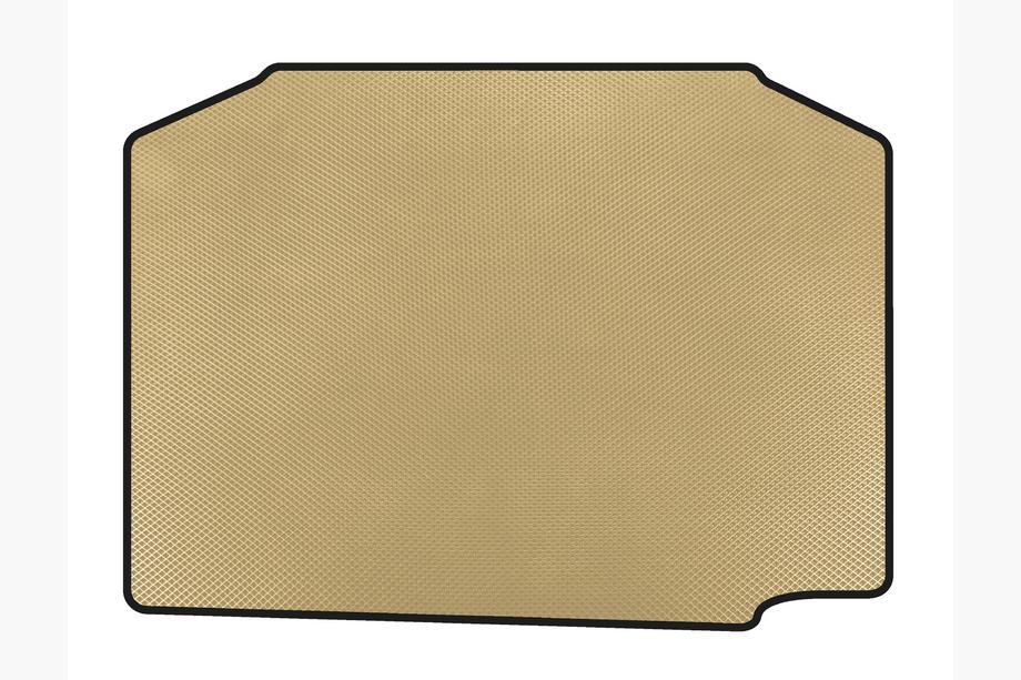 Skoda Fabia 2007-2014 рр. Килимок в багажник (HB, Бежевий) Image
