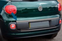 Fiat 500/500L 2013-2022 рр. Кромка багажника (нерж.) фото 3