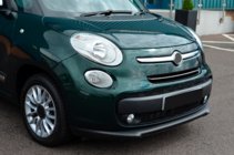 Fiat 500/500L 2013-2022 рр. Накладки на решітку (popstar, нерж.) фото 3