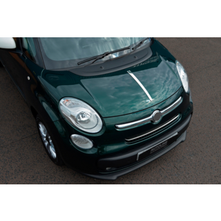 Смужка на капот (нерж.) Fiat 500/500L 2013-2022 рр. фото 2