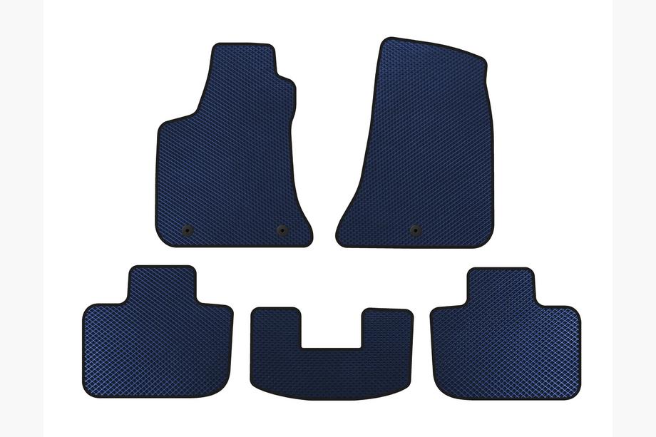 Chrysler C300 2011-2023 рр. Килимки EVA V1 (Синій) Image