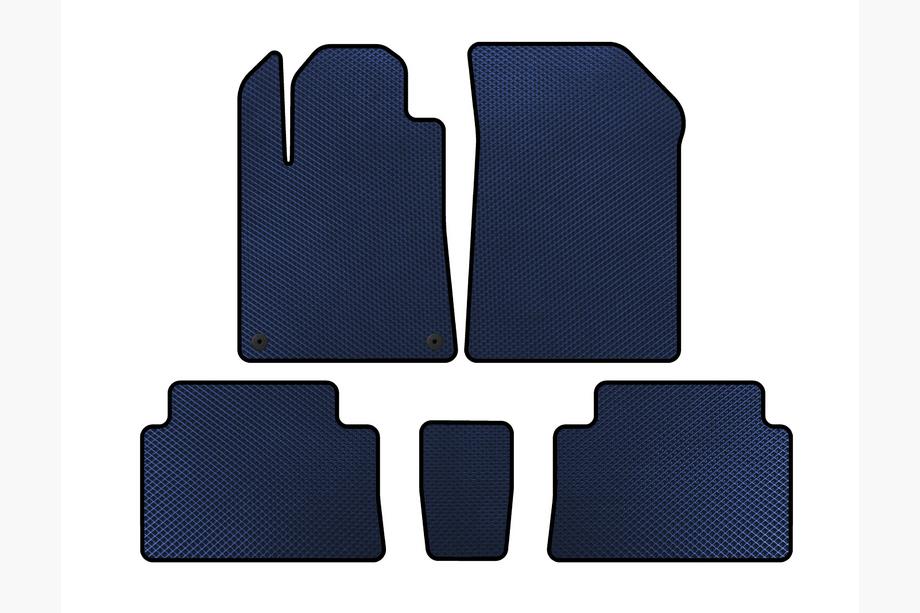 Citroen C-5 2001-2008 рр. Килимки EVA (Синій) Image