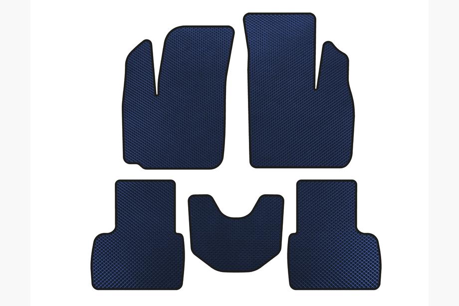 Fiat Doblo I 2001-2005 рр. Килимки EVA (Синій) Image