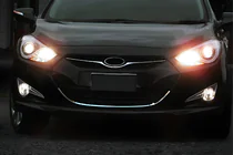 Hyundai I-40 2011-2019 рр. Обведення решітки (1 шт, нерж) фото 1