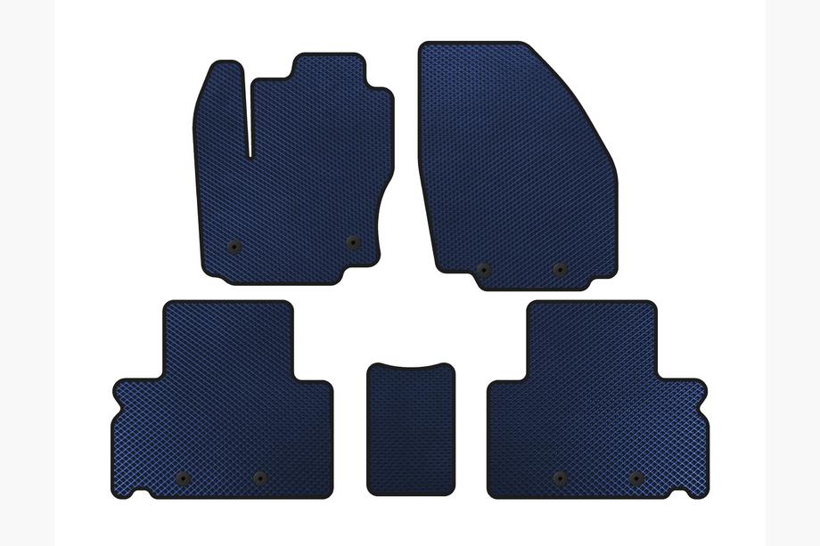 Ford S-Max 2007-2014 рр. Килимки EVA (Синій) Image