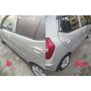 Окантовка вікон (6 шт, нерж.) Hyundai I-10 2008-2013 рр. фото 3