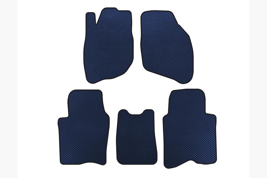 Honda City 2002-2008 рр. Килимки EVA (SD, Синій) Image