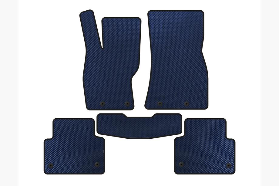 Jaguar XF 2009-2016 рр. Килимки EVA (2011-2016, SD, Синій) Image