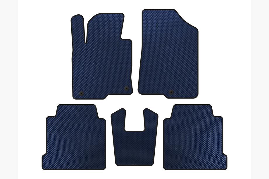 Kia Cadenza 2016- рр. Килимки EVA (Синій) Image