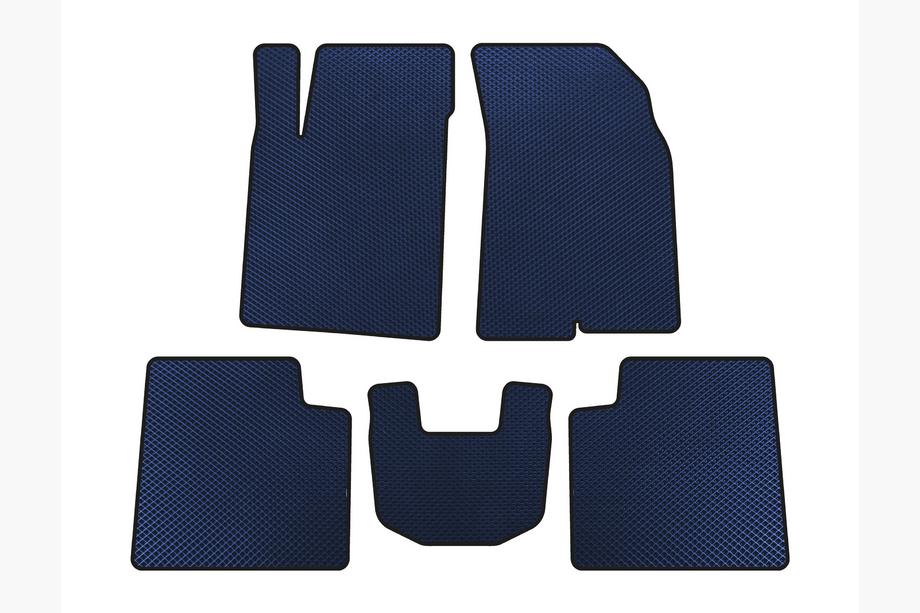 Kia Opirus 2003-2010 рр. Килимки EVA (Синій) Image