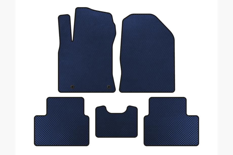 Kia Cerato 4 2019- рр. Килимки EVA (Синій) Image