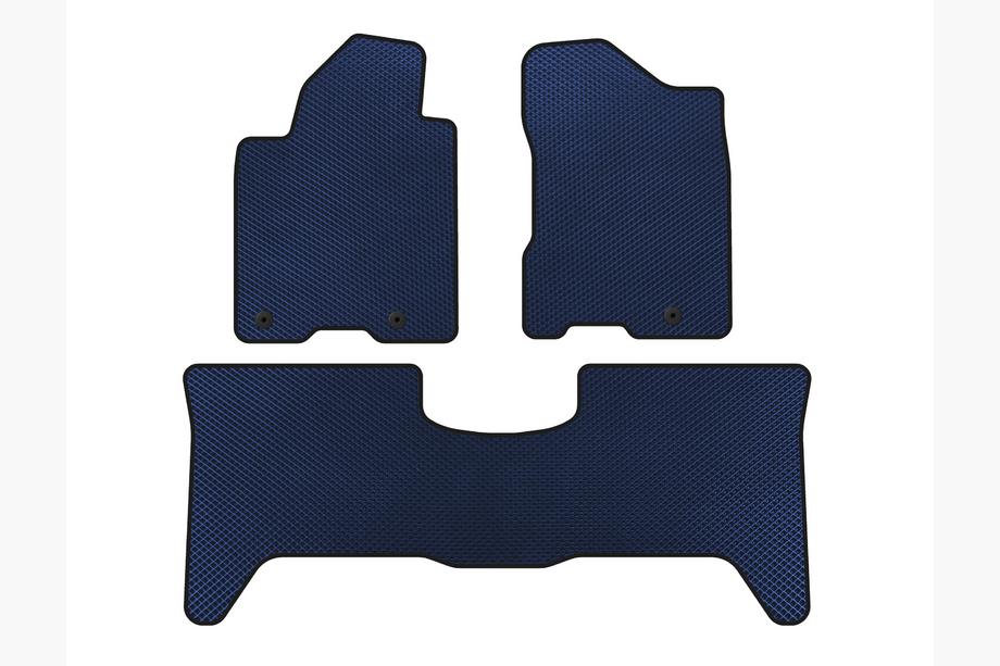 Nissan Armada 2003-2015 рр. Килимки EVA (2 ряди, 2 ряди, 2003-2008, Синій) Image