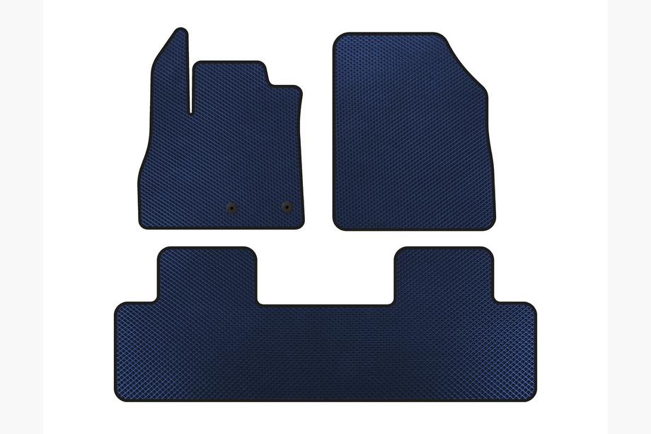 Renault Scenic/Grand 2016-2025 рр. Килимки EVA (5-ти місний, Синій) Image