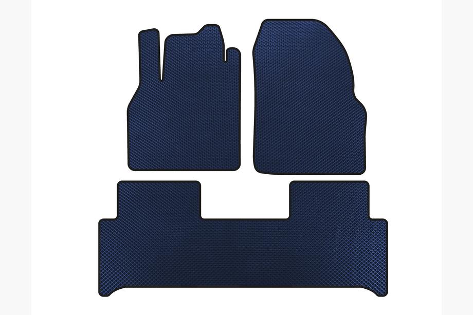 Renault Scenic/Grand 2003-2009 рр. Килимки EVA (Синій) Image