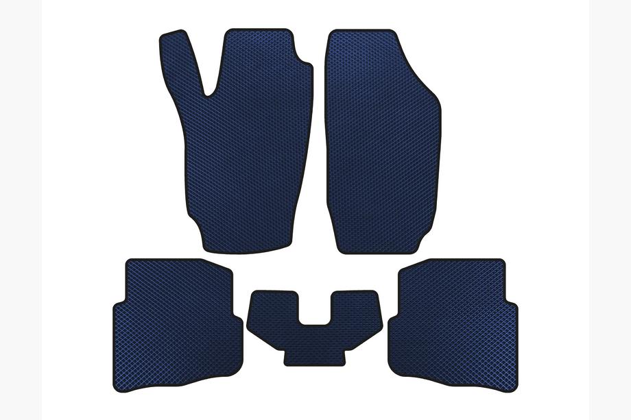 Seat Ibiza 2002-2009 рр. Килимки EVA (Синій) Image